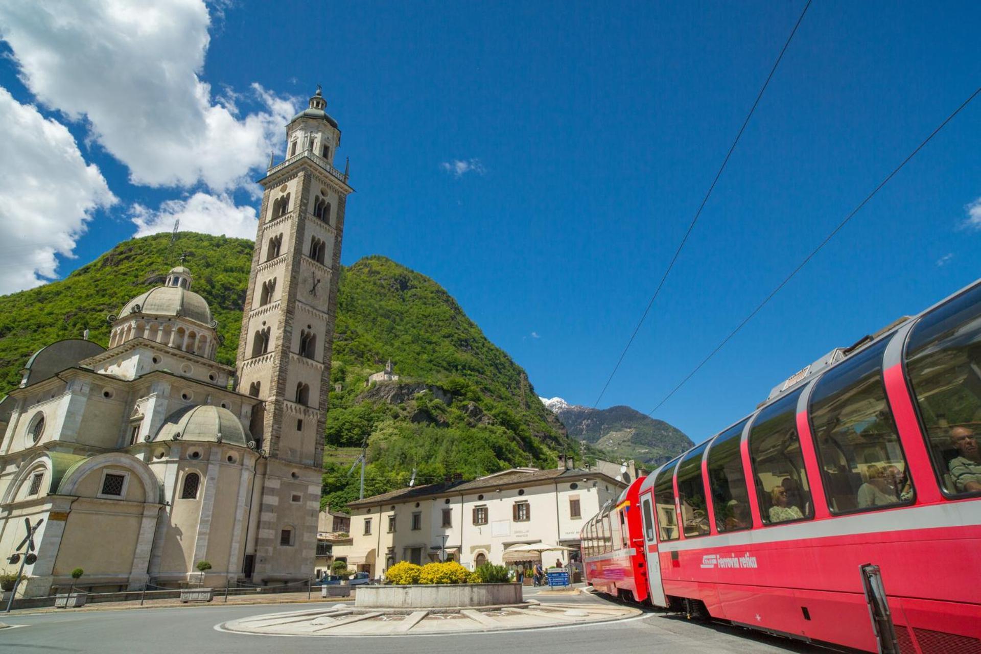 Residenza 39 - 900 M To Bernina Express Lägenhet Tirano Exteriör bild